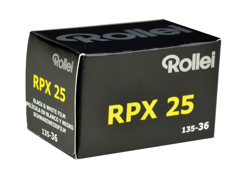 Rollei RPX 25 135-36 fekete-fehr negatv film